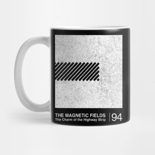 The Magnetic Fields / Minimalist Graphic Fan Artwork Design Mug